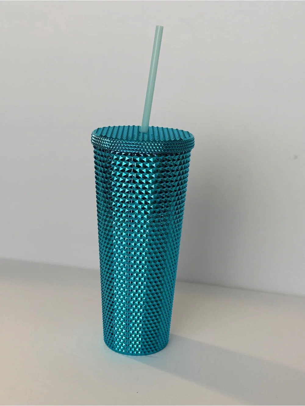Starbucks Turquoise Studded Reusable Tumbler with Straw
